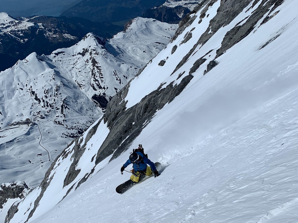 Firschnee am Eiger